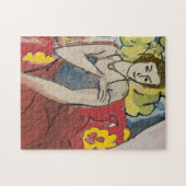 赤い椅子のナンシー ジグソーパズル (横)