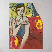 赤い椅子のナンシー