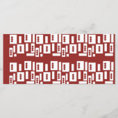 赤い模様のついた絨毯が敷き詰められている メニュー (正面)