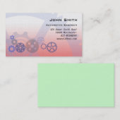 赤い機械ギア 名刺 (正面/裏面)