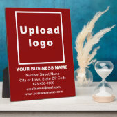 赤い歯垢のビジネス情報 フォトプラーク (側面)