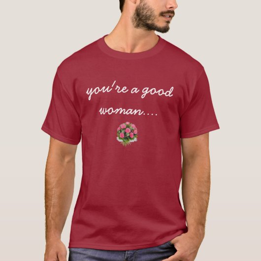 赤い死んだバラ Tシャツ (正面)