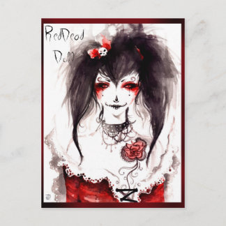 赤い死人 ポストカード
