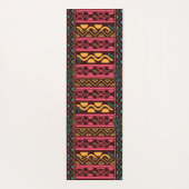 赤い民族アジテック ヨガマット (裏面)