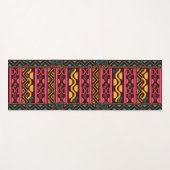 赤い民族アジテック ヨガマット (正面(横))