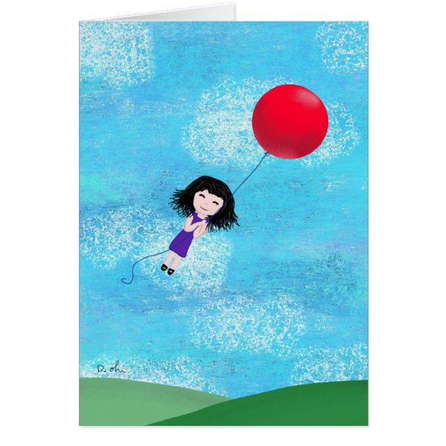 赤い気球 (正面)