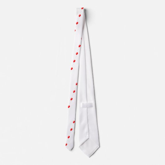 赤い気球 ネクタイ (裏面)