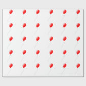 赤い気球 ラッピングペーパー (フラット)