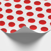 赤い気球 ラッピングペーパー (角)