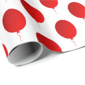 赤い気球 ラッピングペーパー (ロールコーナー)