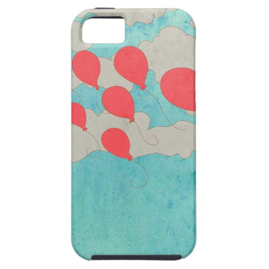 赤い気球 Case-Mate iPhoneケース (裏面)