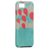 赤い気球 Case-Mate iPhoneケース (裏面/右)