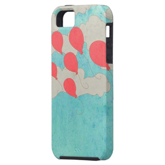 赤い気球 Case-Mate iPhoneケース (裏面左)