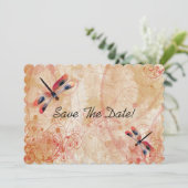 赤い水の色トンボ日付を保存 セーブザデート (スタンド正面)