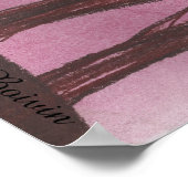 赤い水平線 ポスター (角)