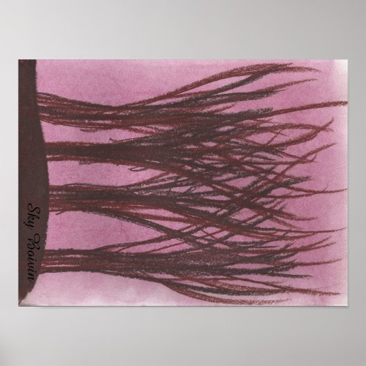 赤い水平線 ポスター (正面)