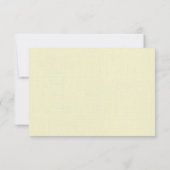 赤い水彩のポピー フラワーのウェディングコレクション 招待状 (裏面)