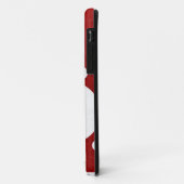 赤い水玉模様のiPhoneケース Case-Mate iPhoneケース (裏面/左)