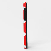 赤い水玉模様のiPhone 5の箱 Case-Mate iPhoneケース (裏面/左)