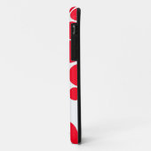 赤い水玉模様 Case-Mate iPhoneケース (裏面/左)