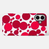 赤い水玉  Case-Mate iPhoneケース (裏面 (横))