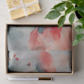 赤い水色のケシ 薄葉紙 (ギフト)