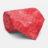 赤い水色のスプラッシュ – モノグラムのネックタイ ネクタイ (ロール)