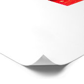 赤い水 ポスター (角)