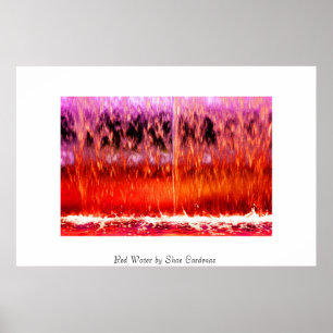 赤い水 ポスター