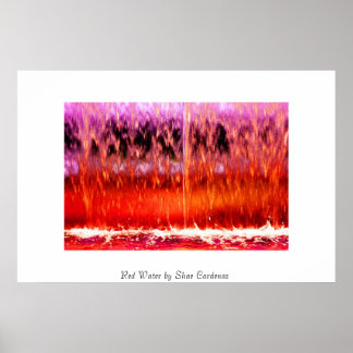 赤い水 ポスター