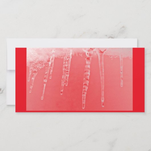 赤い氷柱 (正面)