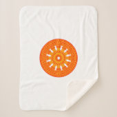 赤い法輪（仏教美術） シェルパブランケット (正面)