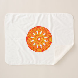 赤い法輪（仏教美術） シェルパブランケット