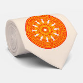 赤い法輪（仏教美術） ネクタイ (ロール)