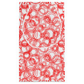 赤い泡 スモールペーパーバッグ (裏面)