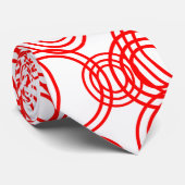 赤い泡 ネクタイ (ロール)