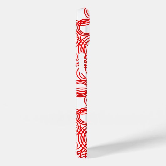 赤い泡 Case-Mate iPhoneケース (裏面 / 右)