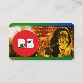 赤い泡SK8N 名刺