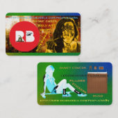 赤い泡SK8N 名刺 (正面/裏面)