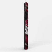 赤い波線 Case-Mate iPhoneケース (裏面/右)