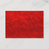 赤い泥 名刺 (裏面)