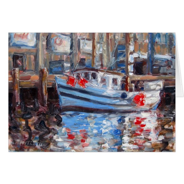 赤い浮遊物、フンボルト湾 (正面横)