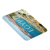 『赤い海はシャルム・エル・シェイク（エジプト）はがき』 マグネット (右側)