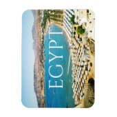 『赤い海はシャルム・エル・シェイク（エジプト）はがき』 マグネット (縦)