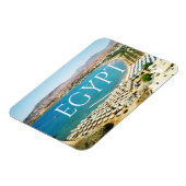 『赤い海はシャルム・エル・シェイク（エジプト）はがき』 マグネット (左側)