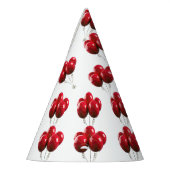 赤い消防車の誕生日パーティー パーティーハット (左)