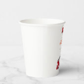 赤い消防車の誕生日パーティー 紙コップ (右)