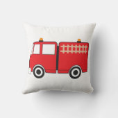 赤い消防車 クッション (裏面)