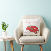 赤い涙のキャンプの多枕 クッション (椅子)