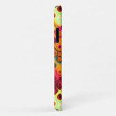 赤い液体の虹の点の抽象芸術 Case-Mate iPhoneケース (裏面/右)